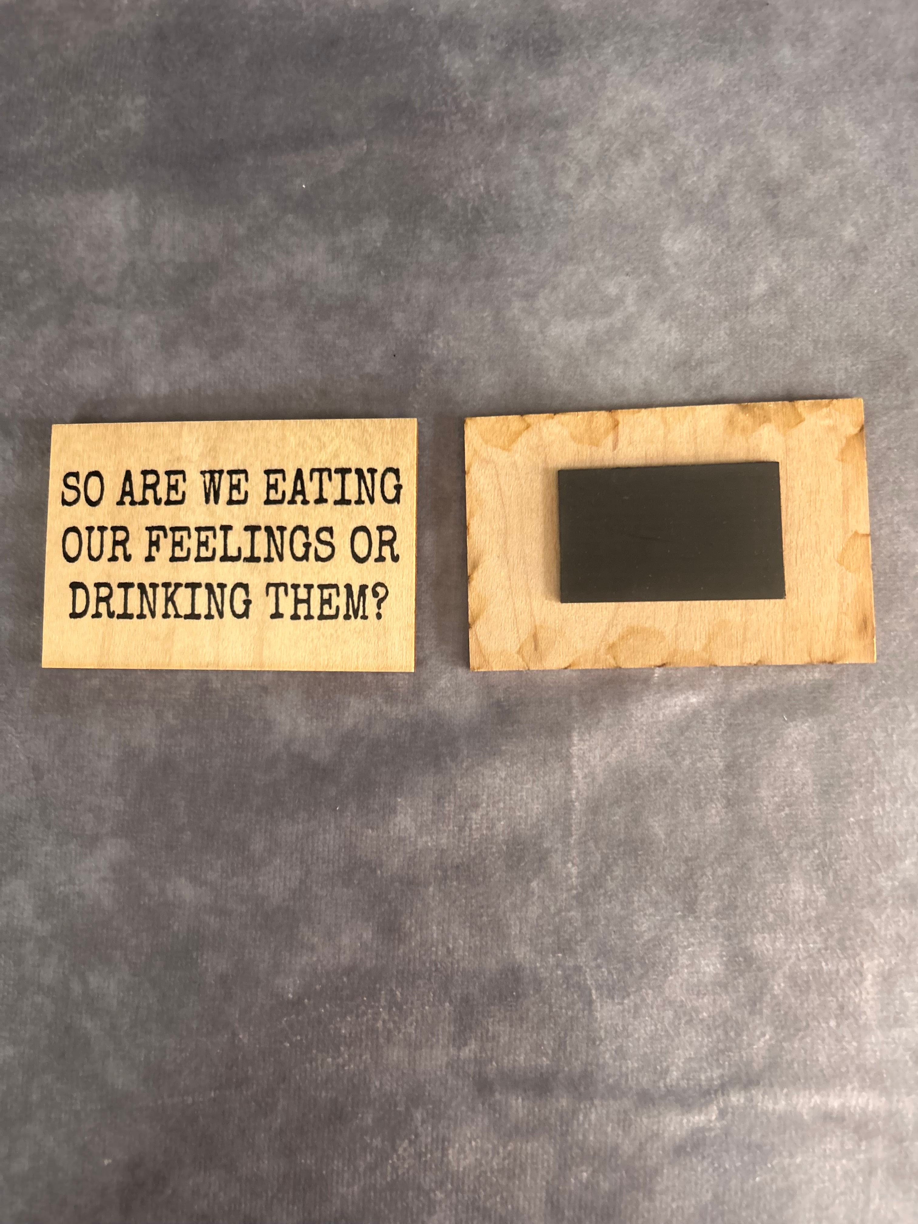 Wooden Refrigerator Magnet