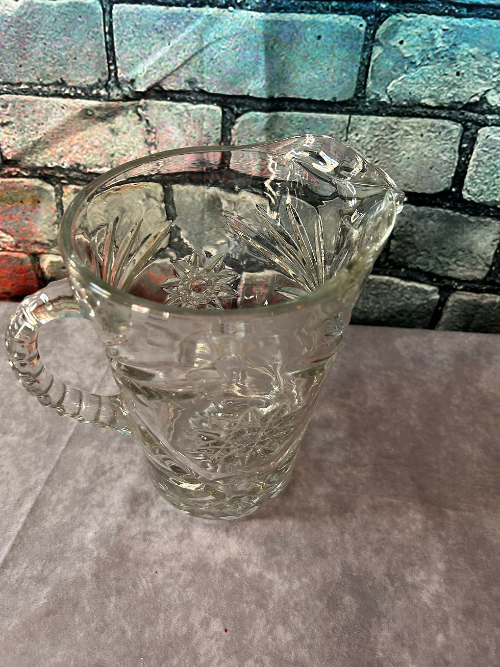 Thumbnail: Anchor Hocking Prescut Pitcher