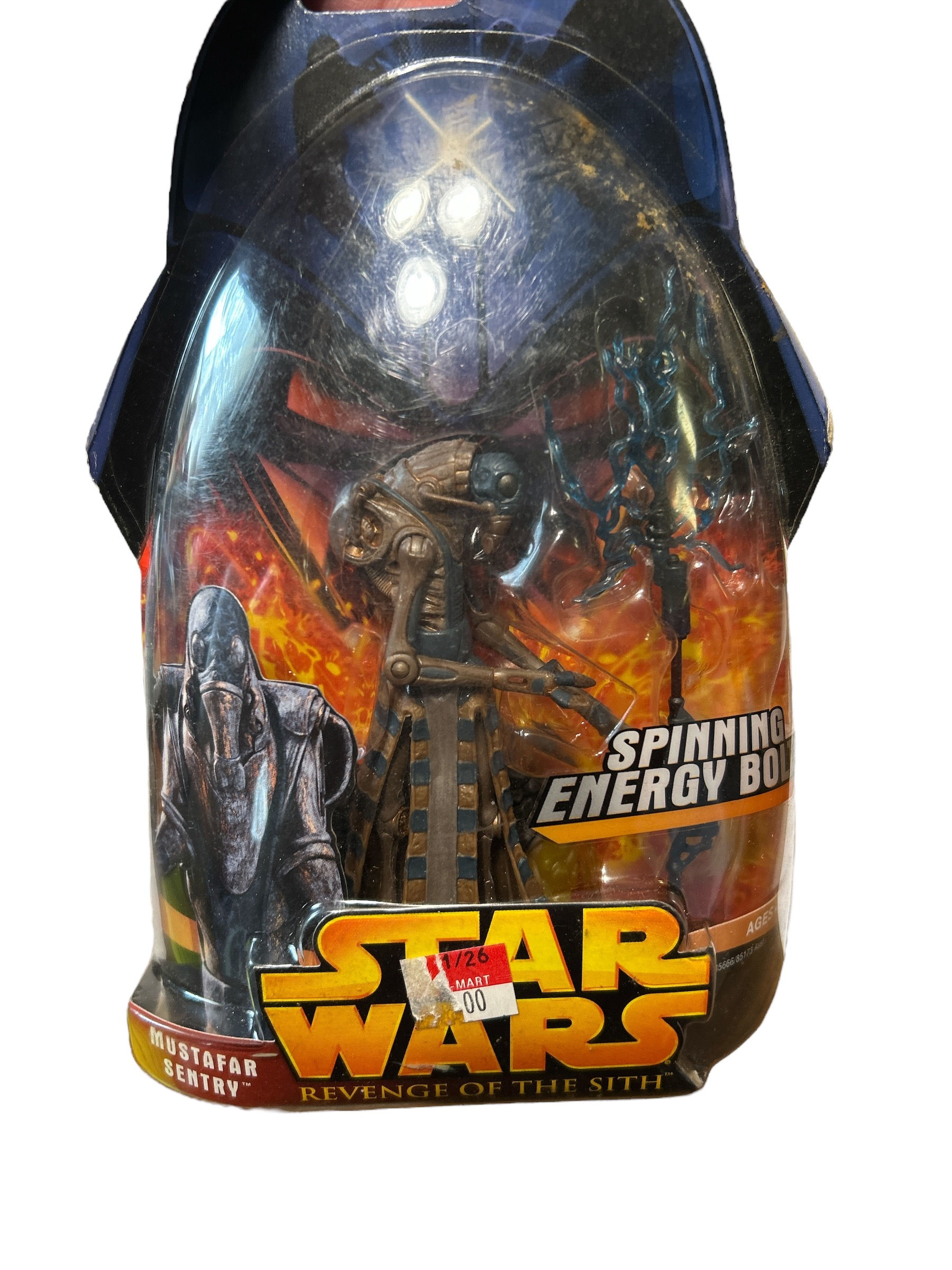 Star Wars Revenge of the Sith Mustafar Sentry Action Figure