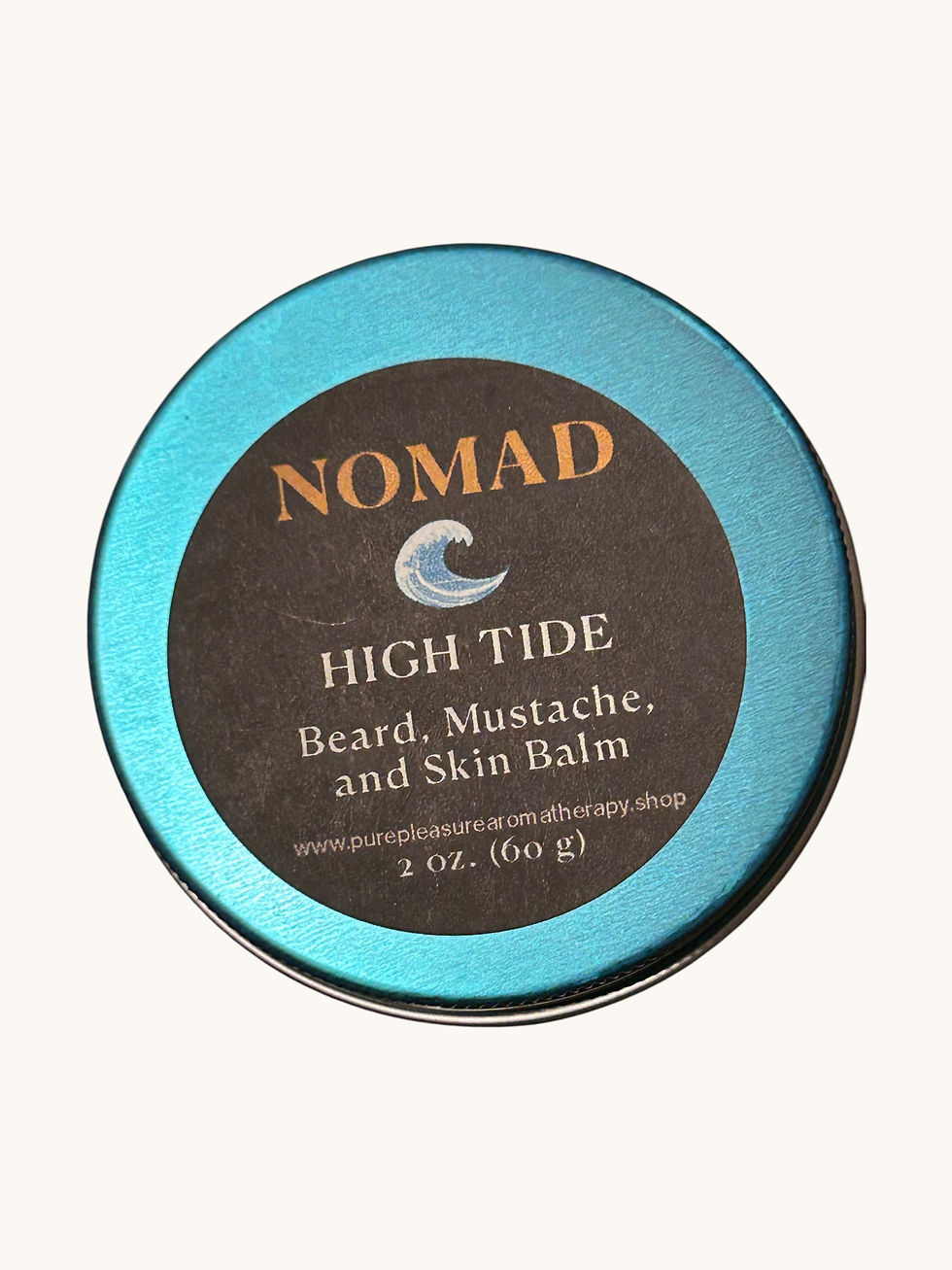 Closed can of beard balm