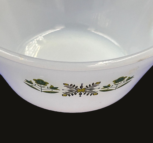 Vintage Anchor Hocking Fire King Soup Bowl with Handle
