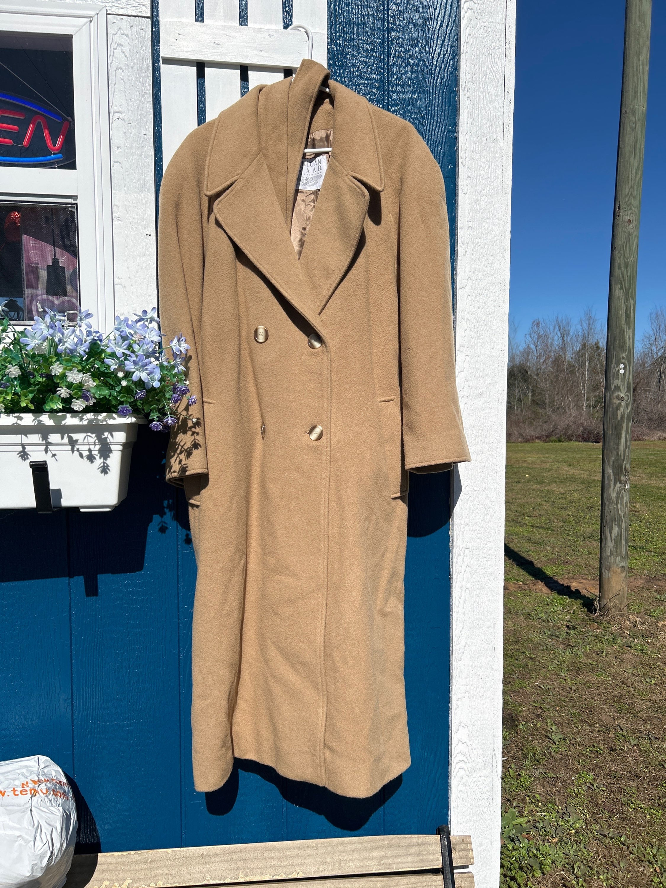 Light Brown Trench Coat 