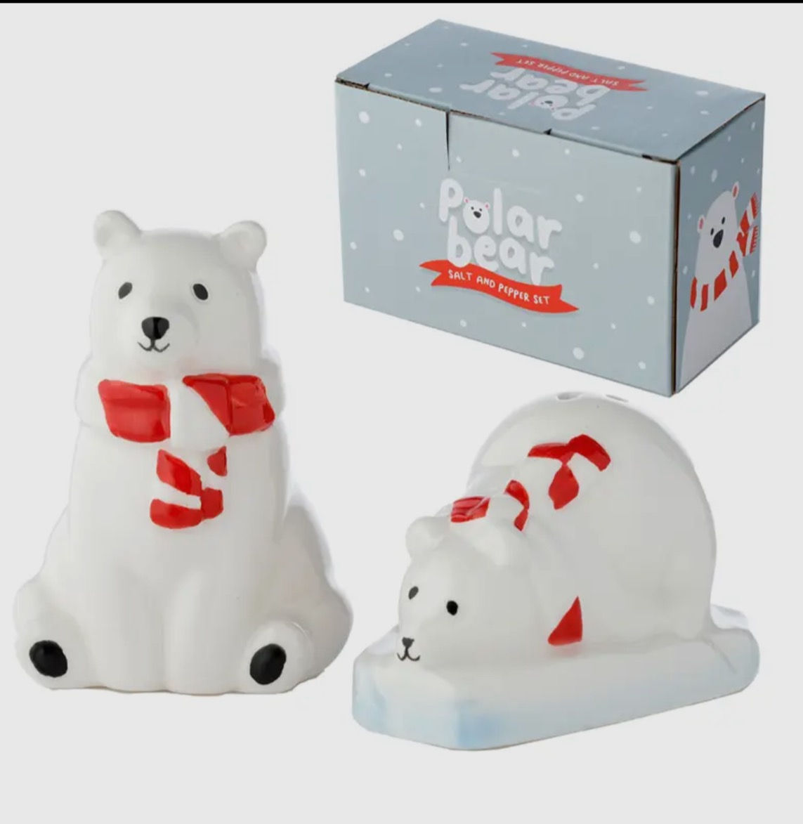 Polar Bear Salt and Pepper Shaker