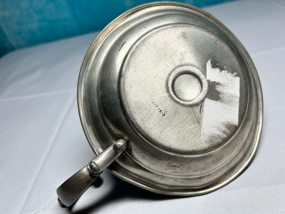 Thumbnail: Victorian Era Pewter Candle Holder