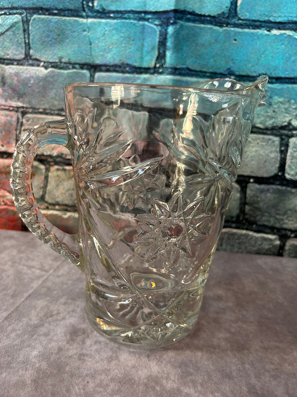 Thumbnail: Anchor Hocking Prescut Pitcher