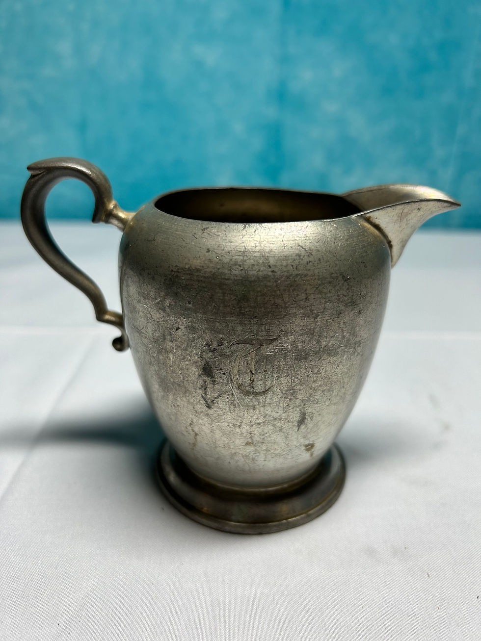 Pewter Creamer Pitcher