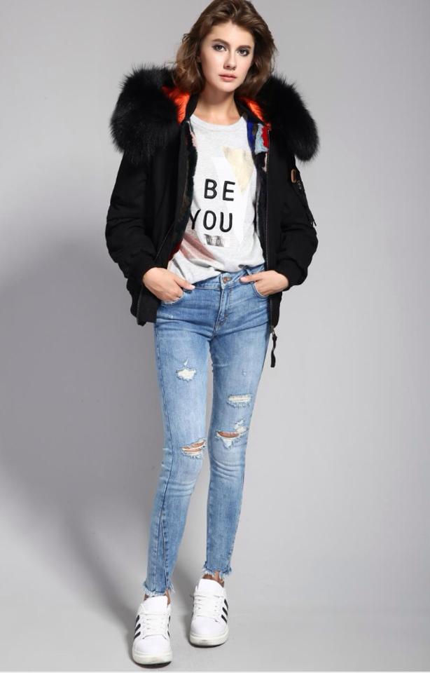 Thumbnail: Charlott Bomberjacke Schwarz