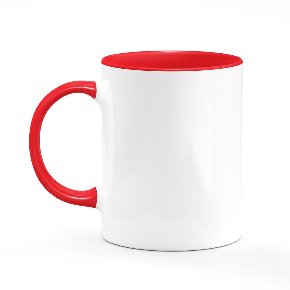 Thumbnail: 11oz Mugs Customized Color Handle/inside