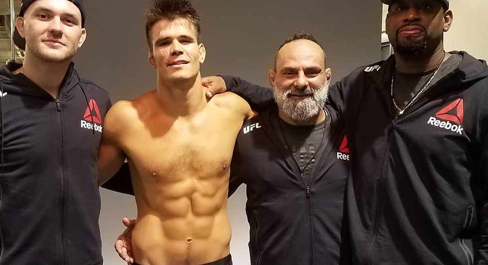 our coach with ufc fighter mickey gall