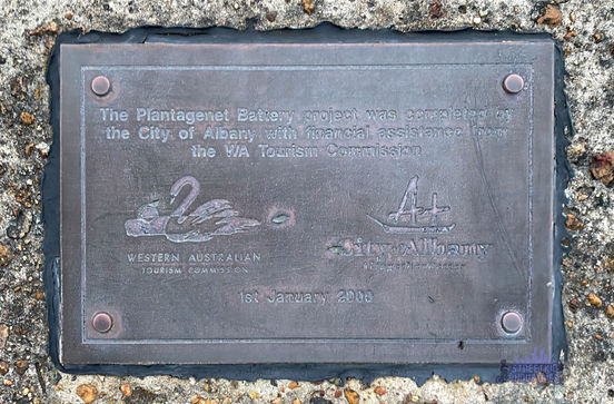 Fort Plantagenet Battery Albany - Bust & Plaques