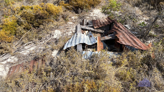 Black Hill Trench Debris & Ruins