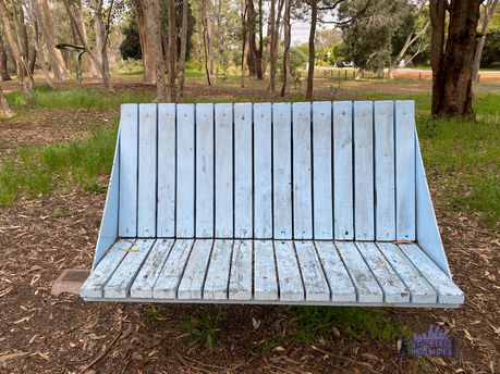 Mundaring Sculpture Park - Tractor by Peter Dailey
