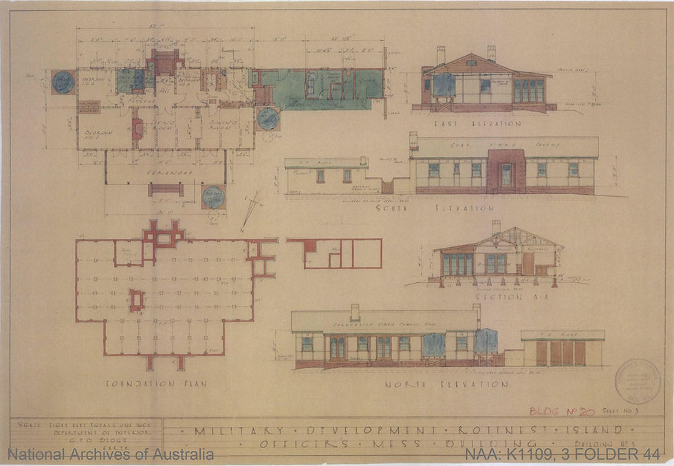 Building 20 - Officer's Mess