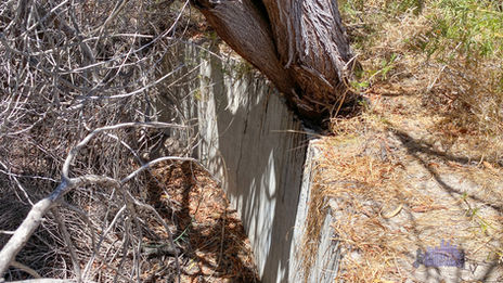 Stark Bay Radar Station - Concrete Water Tank