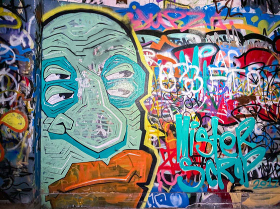 03 - South Fremantle Power Station Mr Scrap Graffiti Art