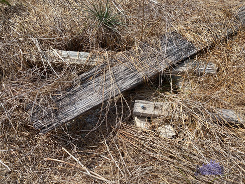 Black Hill - Post-WW2 Shed Debris