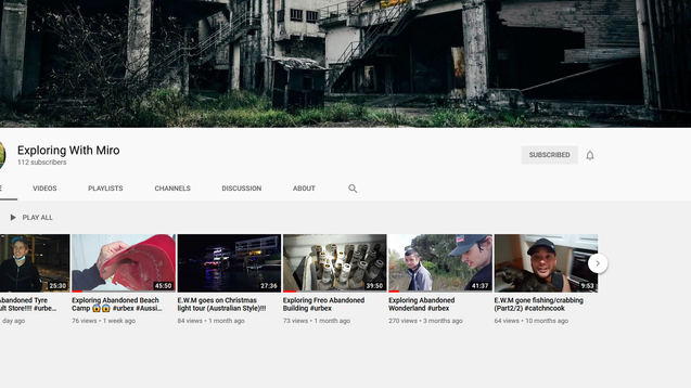 Exploring with Miro on YouTube