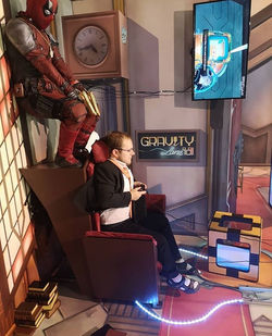 Beim zocken auf der Gamescom den Schalk 