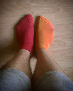 Zwei verschiedene Socken ist bei mir Lifestyle