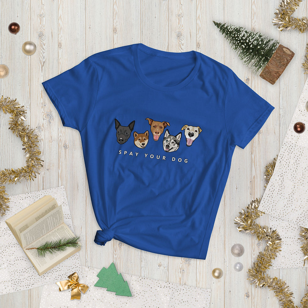 Thumbnail: SPAY Your Dog Women's short sleeve