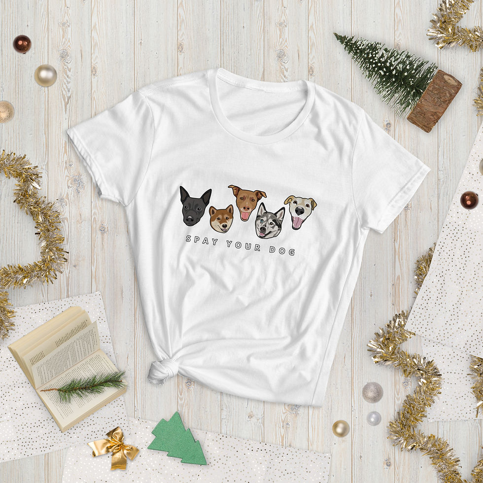 Thumbnail: SPAY Your Dog Women's short sleeve