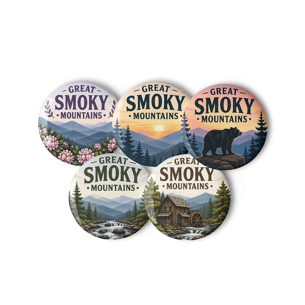 smoky mountains pins