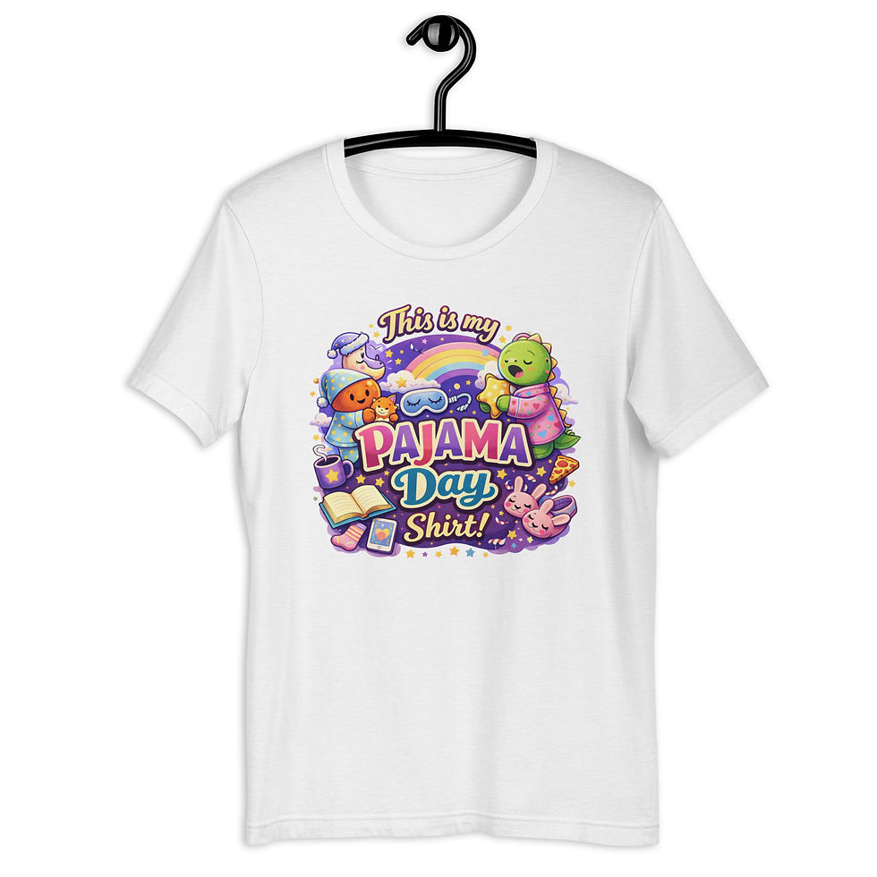 Thumbnail: Pajama Day Shirt, Teacher Pajama Day Tee, Cute PJ Day T-Shirt, Teacher Shirt