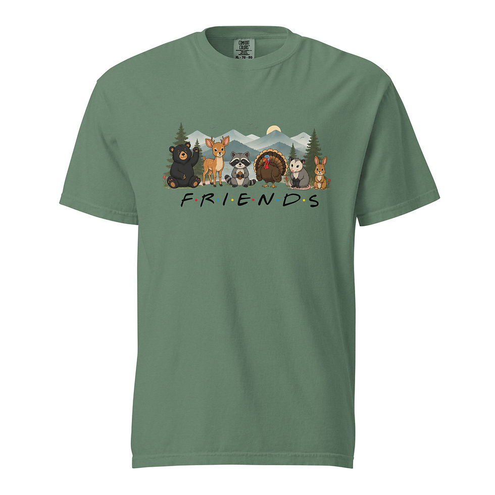 green friends shirt