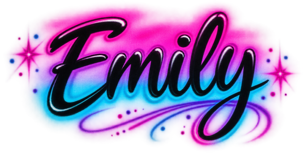 airbrush license plate