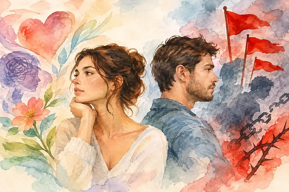 Attachment Triggers Versus Red Flags in Dating