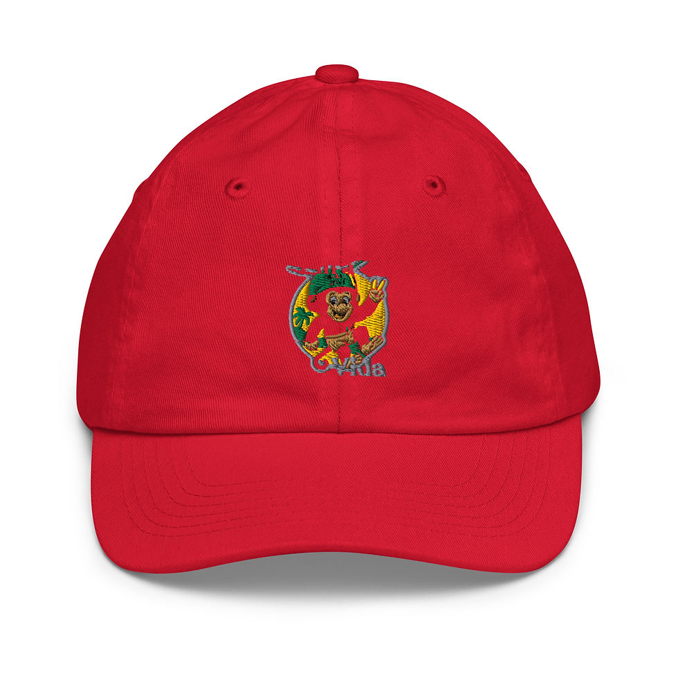 Thumbnail: REBEL TIDE Youth Baseball Cap – Shade for the Wild Ones - Mono