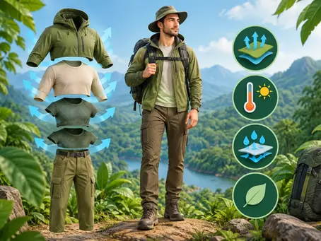 How to Layer Jungle Clothing Without Overheating