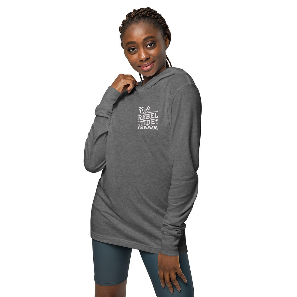 Thumbnail: Rebel Tide Lightweight Hooded Tee: Layer the Tide - Solana