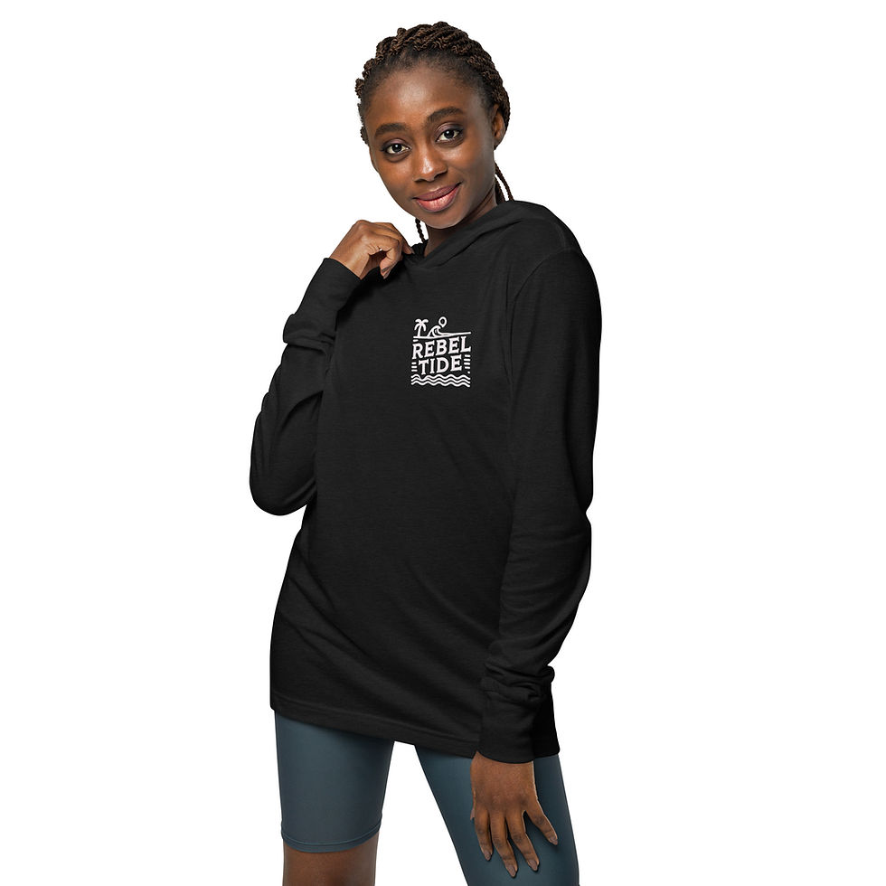 Thumbnail: Rebel Tide Lightweight Hooded Tee: Layer the Tide - Jaya Thai