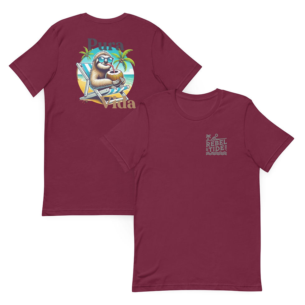 Thumbnail: REBEL TIDE Unisex Staple Tee – Premium Comfort, Timeless Edge - Sol