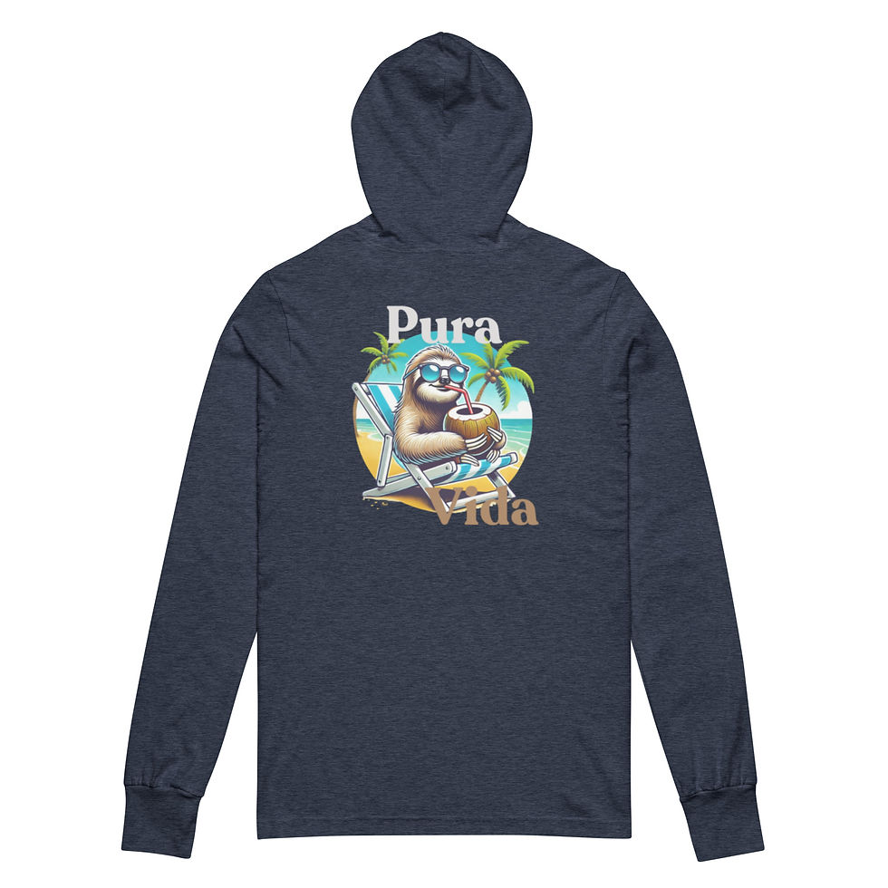 Thumbnail: Rebel Tide Lightweight Hooded Tee: Layer the Tide - Sol