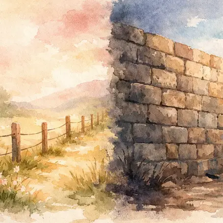 Boundaries vs Walls in a Relationship