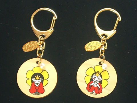 伊勢志摩限定 天使のパール キーホルダー