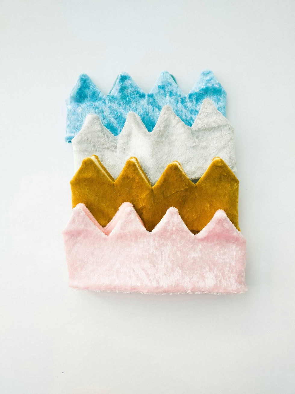 Velvet and Felt Royal Crown