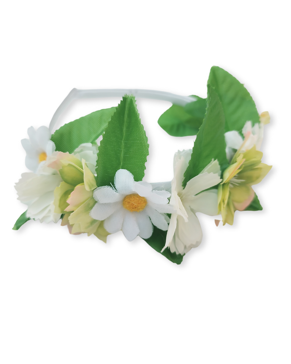 Thumbnail: White Daisy Flower Crown