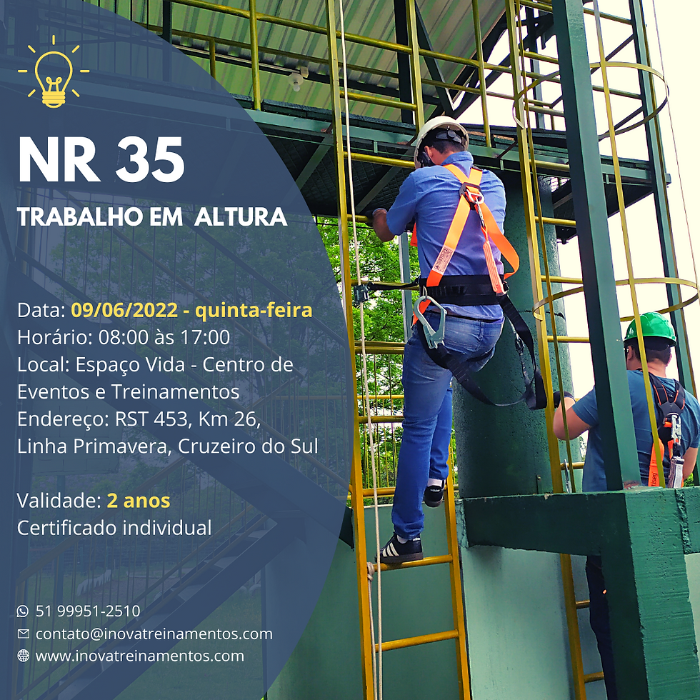 NR 35 - Trabalho em Altura