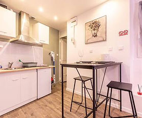 Studio en rez-de-chaussée