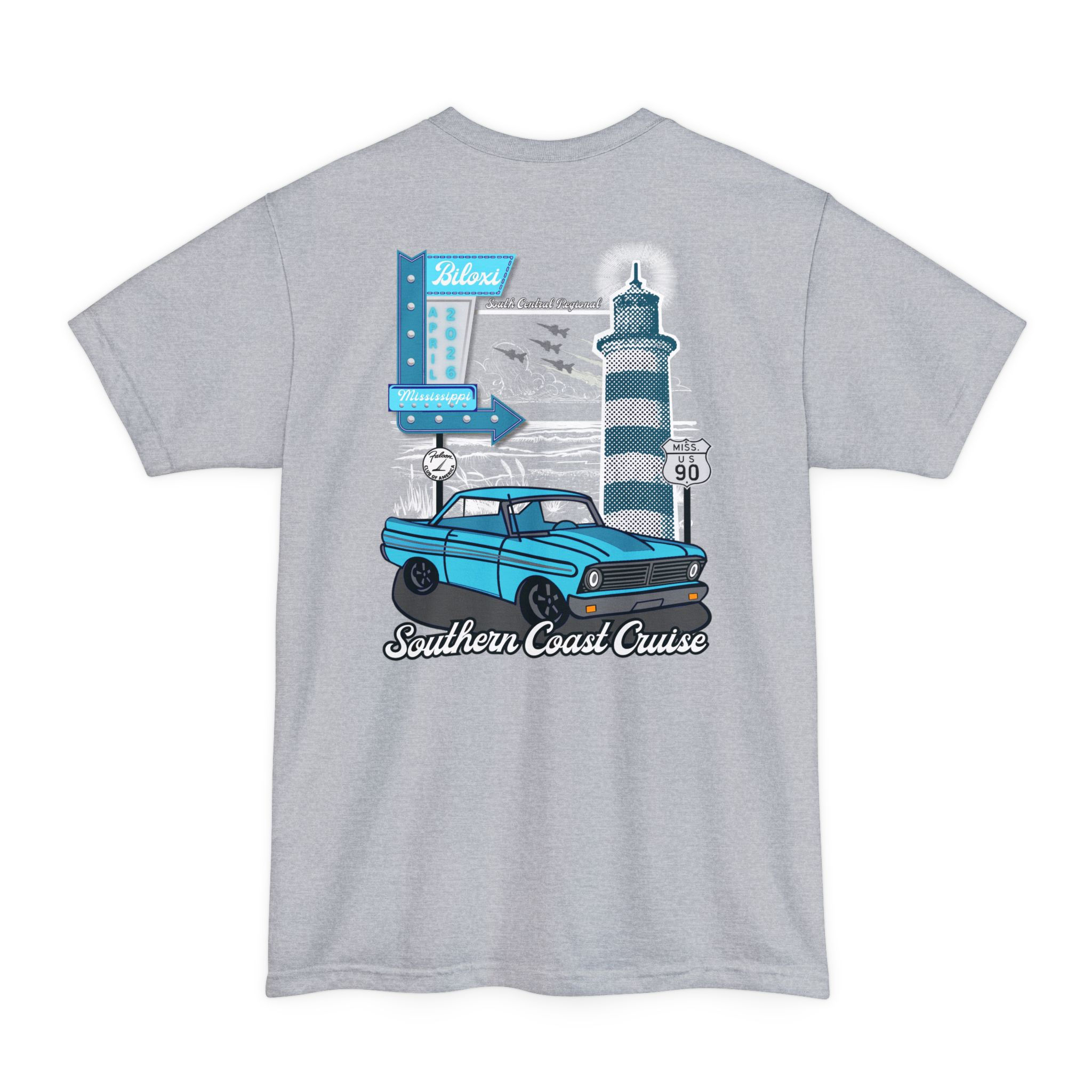 Southern Coast Cruise Tall Tee