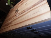 Réalisation d'un îlot central en bois - RG Bois