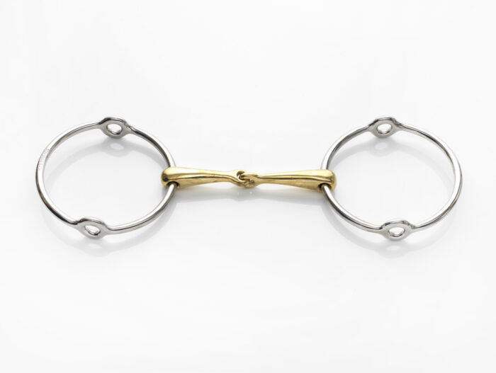 Stephens Big Ring Gag, Copper or Sweet Metal