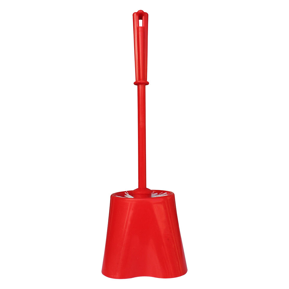Miniatura: BSB1:ESCOBILLON PARA WC CON RECIPIENTE LA BONITA
