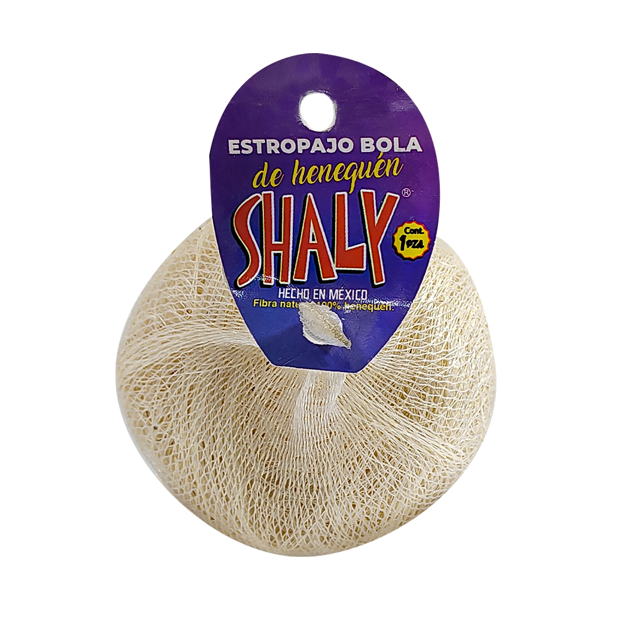 ESTROPAJO DE BOLA DE HENEQUEN.-N1