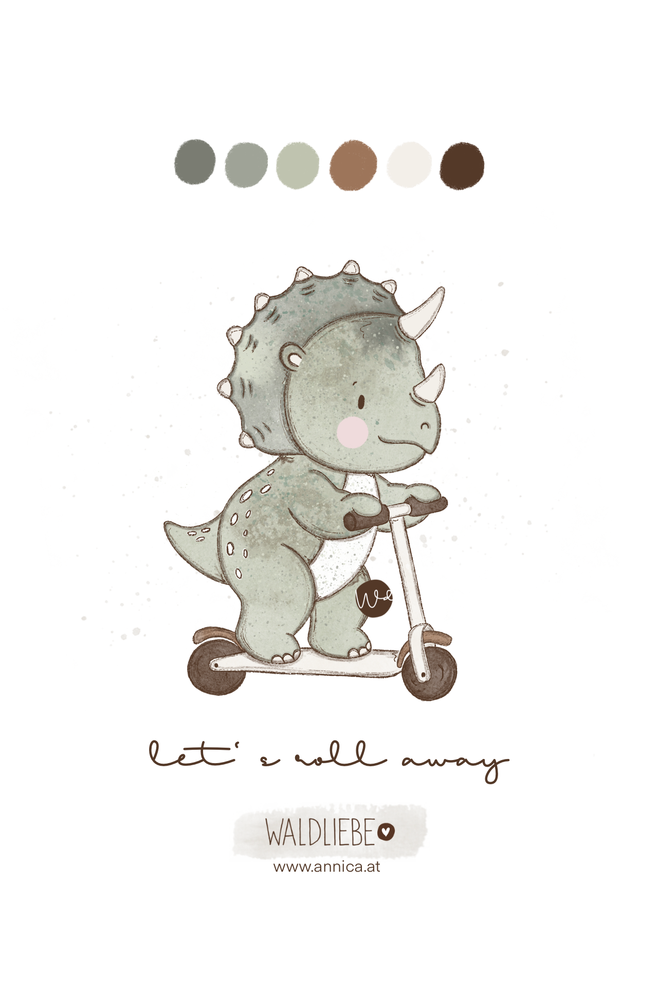 PNG „ROLLER DINO“