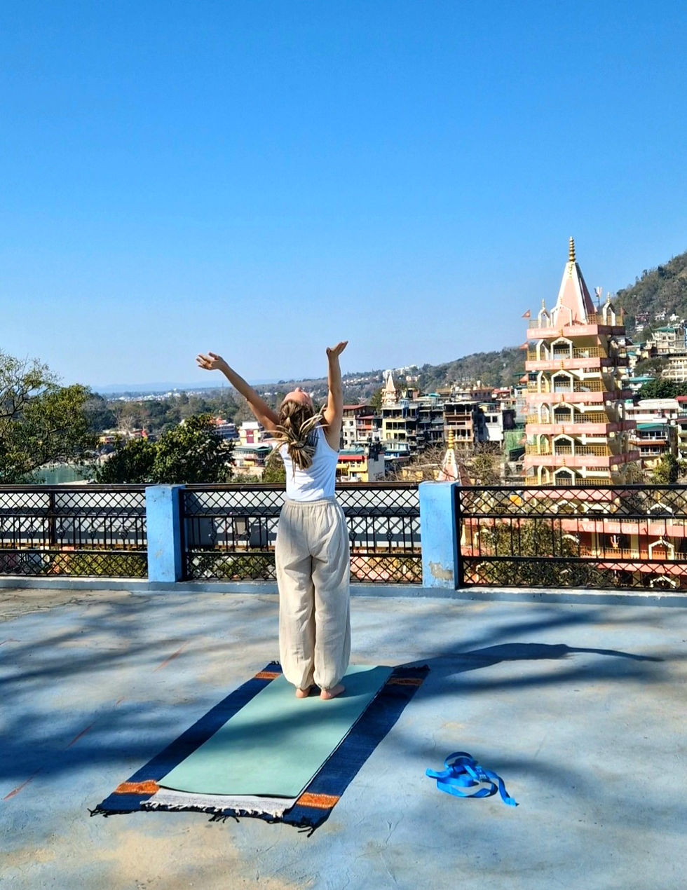 Yoga in Rishikesh 🪷