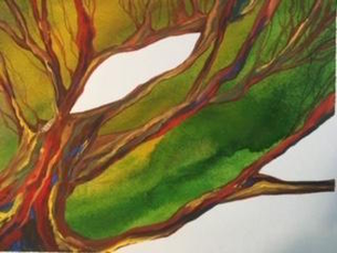 “Portal” (watercolor and gouache)